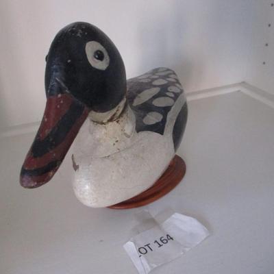 Black & White Duck Decoy
