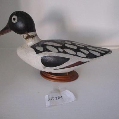 Black & White Duck Decoy