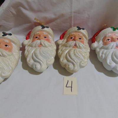 Item 4 Santa Heads