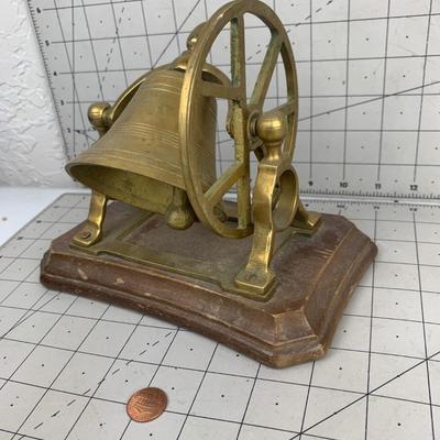 #16 Brass Bell On Stand