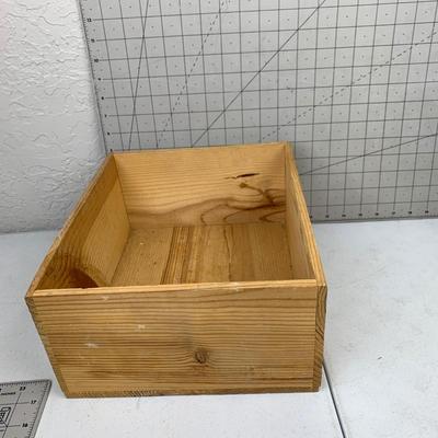 #57 Artichokes & Co Wood Box