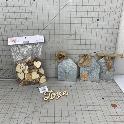 #112 Crafting Wood Hearts, Love & Wall Envelopes