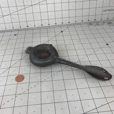 #235 Antique Cast Iron Baking Tool
