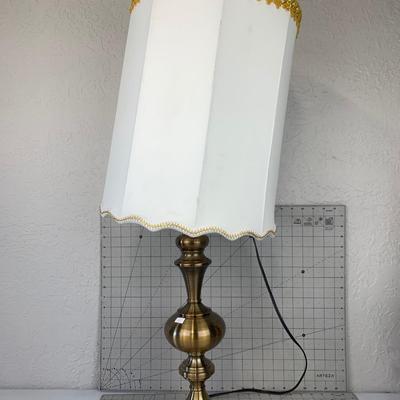 #265 Bronze Color Lamp Base With Shade