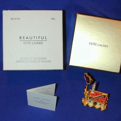 Estee Lauder Beautiful Going To The Chapel Solid Perfume Compact Lot 78