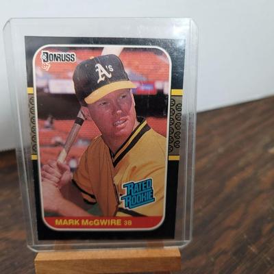 Donruss 87 Mark Mcguire Rated Rookie