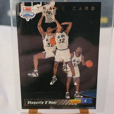 92/93 Upperdeck Trade Card Shaquille O'Neal