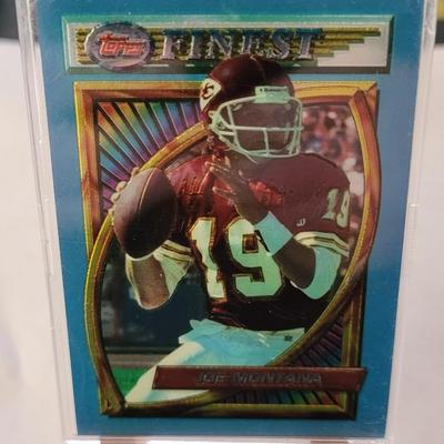 Topps Finest Joe Montana