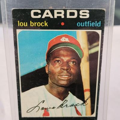 Topps 71 Lou Brock