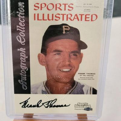 Sports Illustrated Autograph Collection Frank Thomas