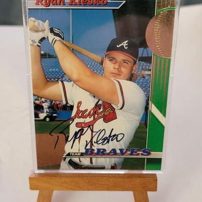 1993 TSC Ryan Klesko Autograph