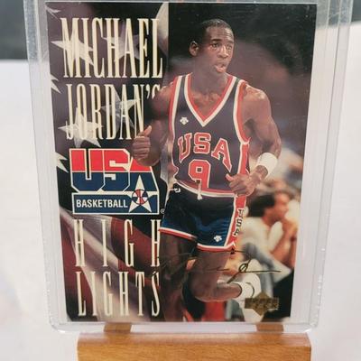 Michael Jordan Upper Deck Gold Signature JH4