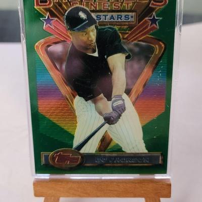 Topps Finest Baseball Stars Bo Jackson 91
