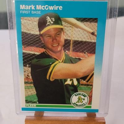 Fleer Mark Mcguire