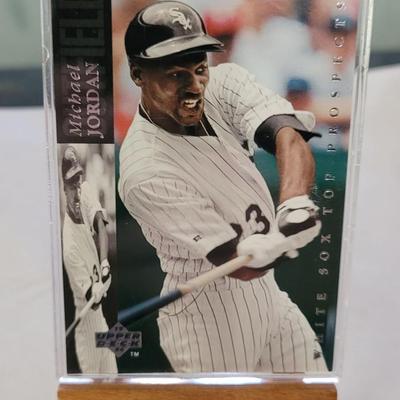 Upper Deck Michael jordan MJ23 WHite Sox Top Prospects