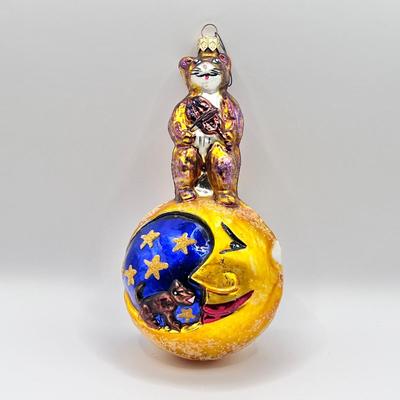 1240 Christopher Radko Hey Diddle Diddle Glass Ornament