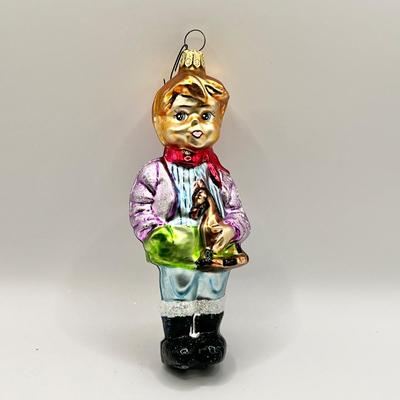 1251 Christopher Radko 1995 Little Toy Maker Glass Ornaments