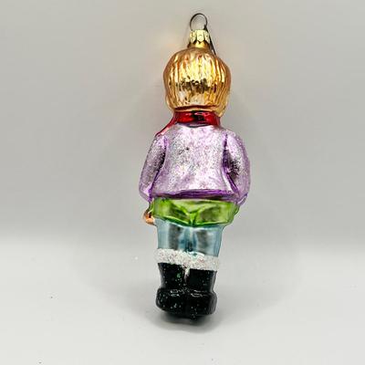 1251 Christopher Radko 1995 Little Toy Maker Glass Ornaments