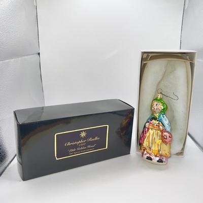 1254 Christopher Radko 1997 Little Golden Hood Glass Ornament