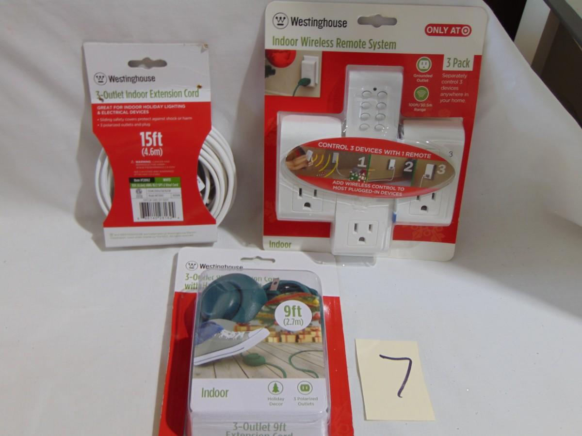 Item 7 Electrical cords