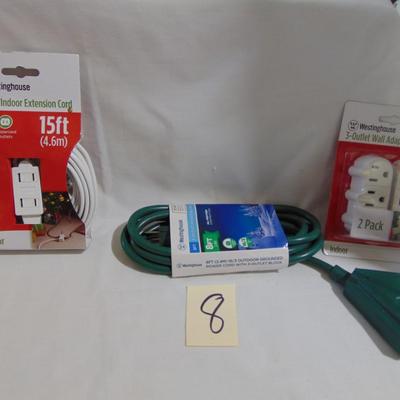 Item 8 Electrical cords