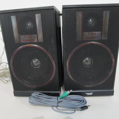 #7 Surround Sound 2 way  speakers