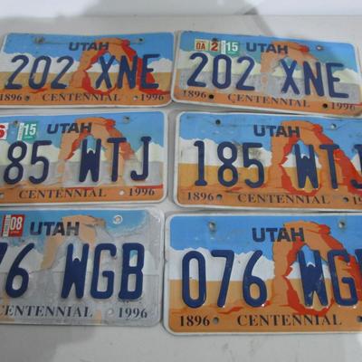 #14 Utah license plates
