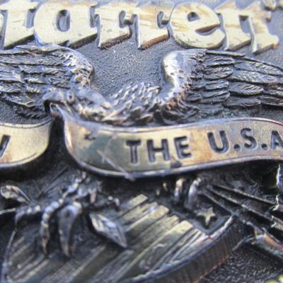 #26 Vintage Belt buckle, Starrett, from 1980's