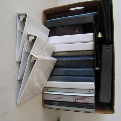 #34 Box of 24 Binders, great for school