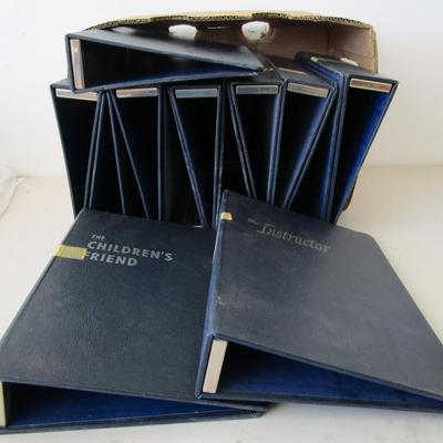 #35 Box of 13 Binders to hold magazines 