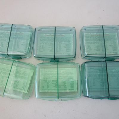 #37 6 small organizing boxes