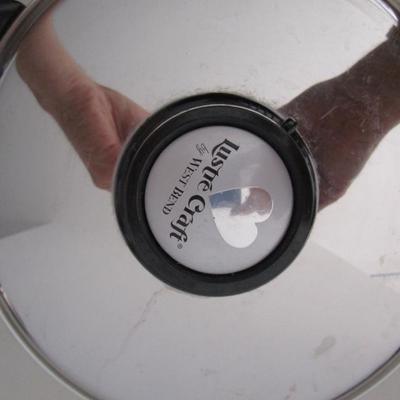 #40   Luster Craft by Westbend Stainless Steel pan