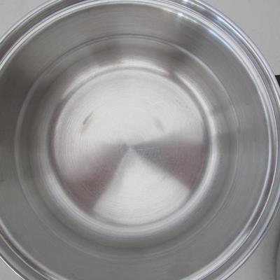 #42 Misc stainless steel pans