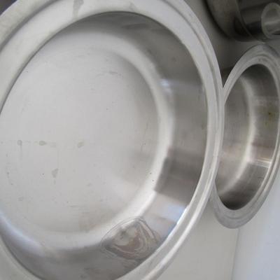#42 Misc stainless steel pans