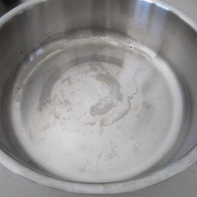 #42 Misc stainless steel pans