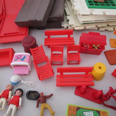 #46 Toy Building, furniture, merri-go-round