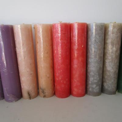 #47 9 Vintage Scented Candles