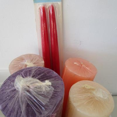 #48 Large lot of candles stands