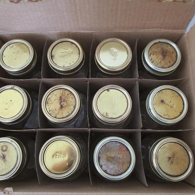 #59 Vintage Kerr 1 Quart regular mouth canning Jars