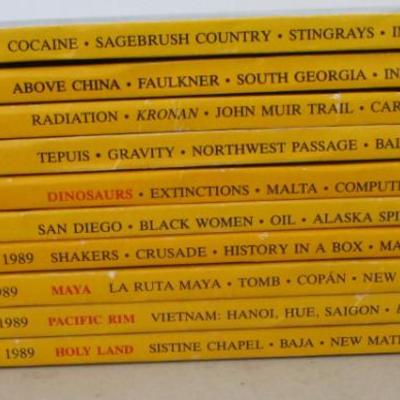 #80 National Geographics 1989 (10) issues