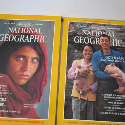 #82 National Geographics 1985 (5) and 1986 (8)