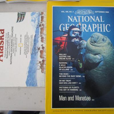 #83 National Geographics 1981 (5 plus 1 special edition), 1982 (2), 1983 (1), 1984 (2)