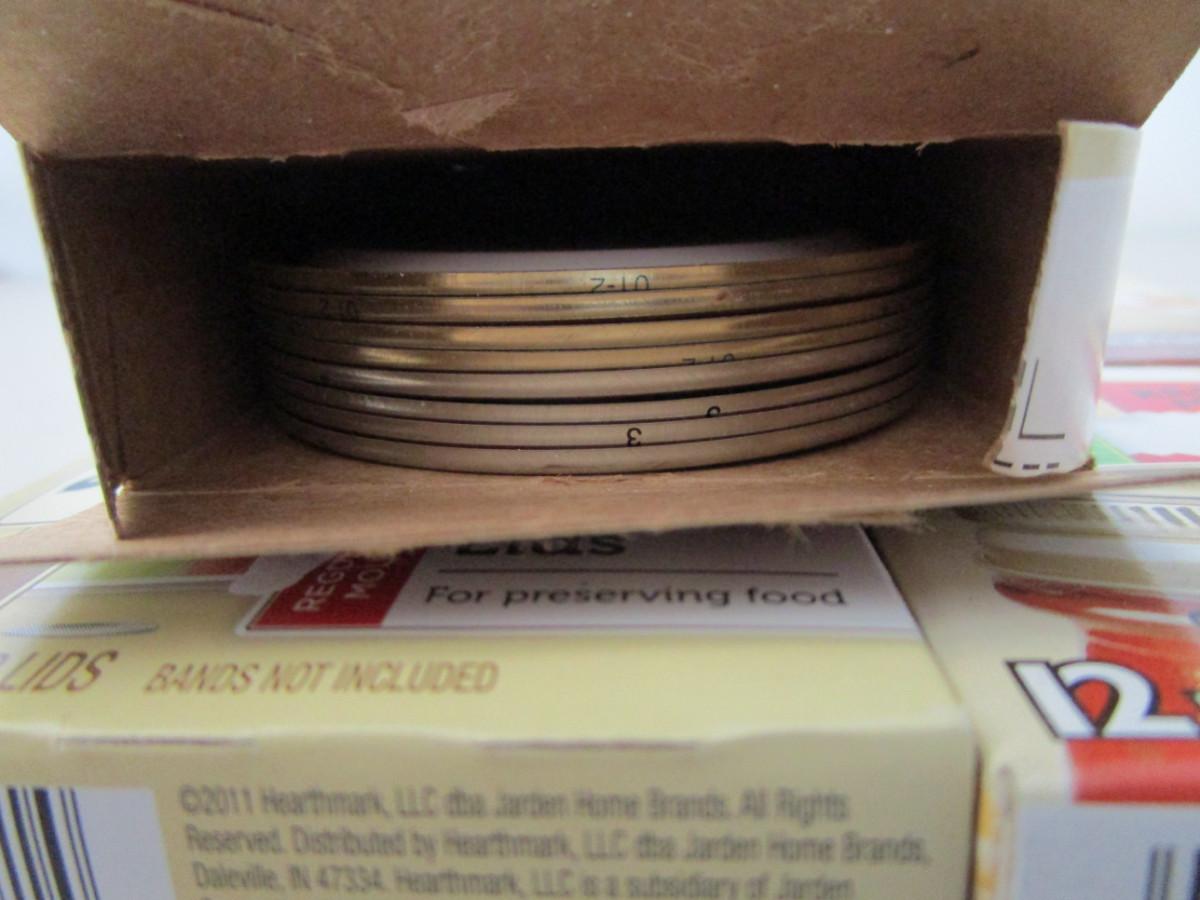 91 New Kerr canning lids regular size