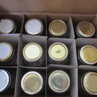 #93 Vintage Kerr 1 qt. canning jars regular mouth