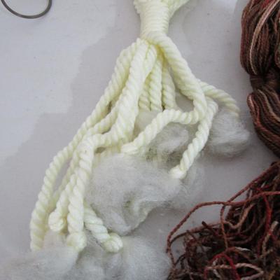 #99 Macramae hangers and wall hanging