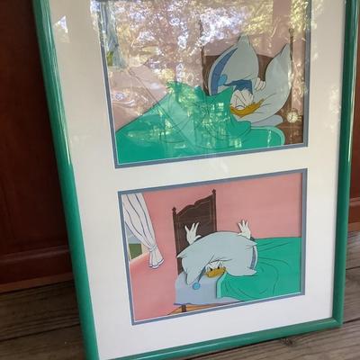 Production Cel & pencil drawings COA