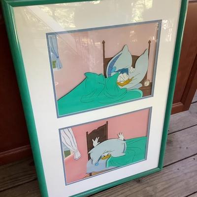 Production Cel & pencil drawings COA