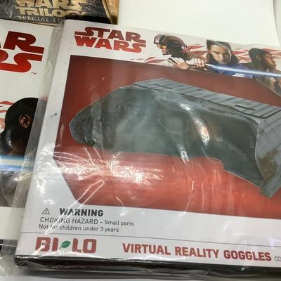 Star Wars Trilogy & Cosmic shells, album, goggles