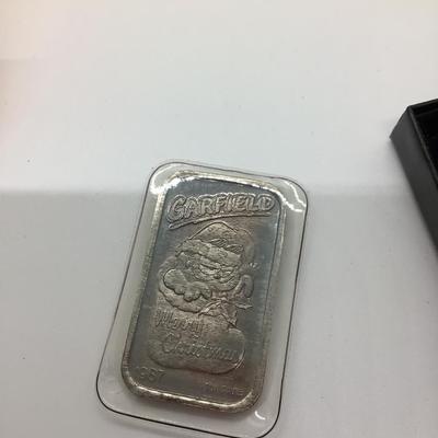 Garfield ingot .999 silver ounce, Donald Duck calculator