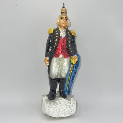 1269 Christopher Radko 1997 General George Washington Glass Ornament